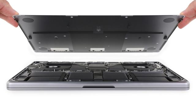 苹果开窍？新MacBook Pro全网首拆：电池居然更好换了